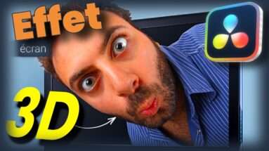 Comment créer effet écran 3D dans DaVinci Resolve