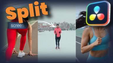 Comment insérer split screen DaVinci Resolve